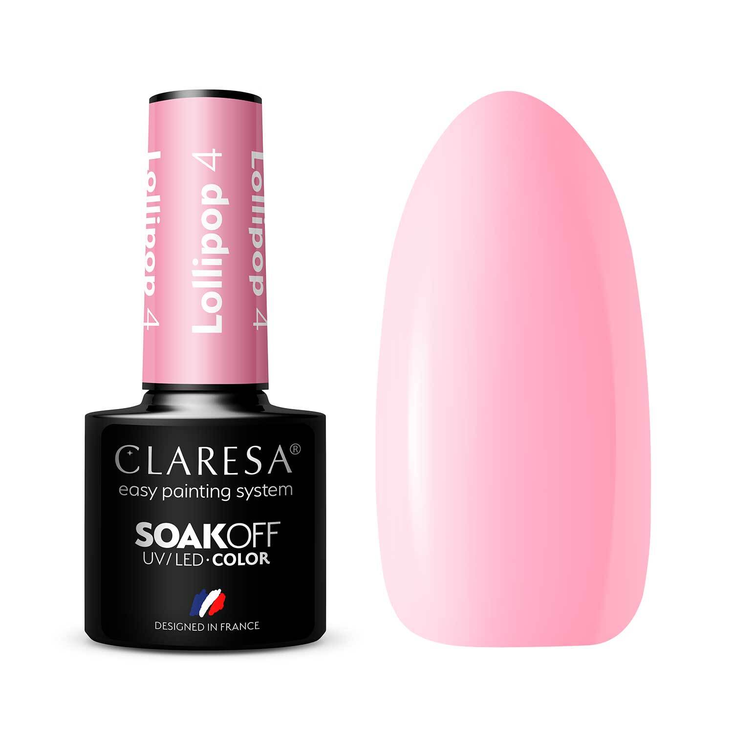 Claresa Lollipop Hybrid Varnish No. 4, 5 g