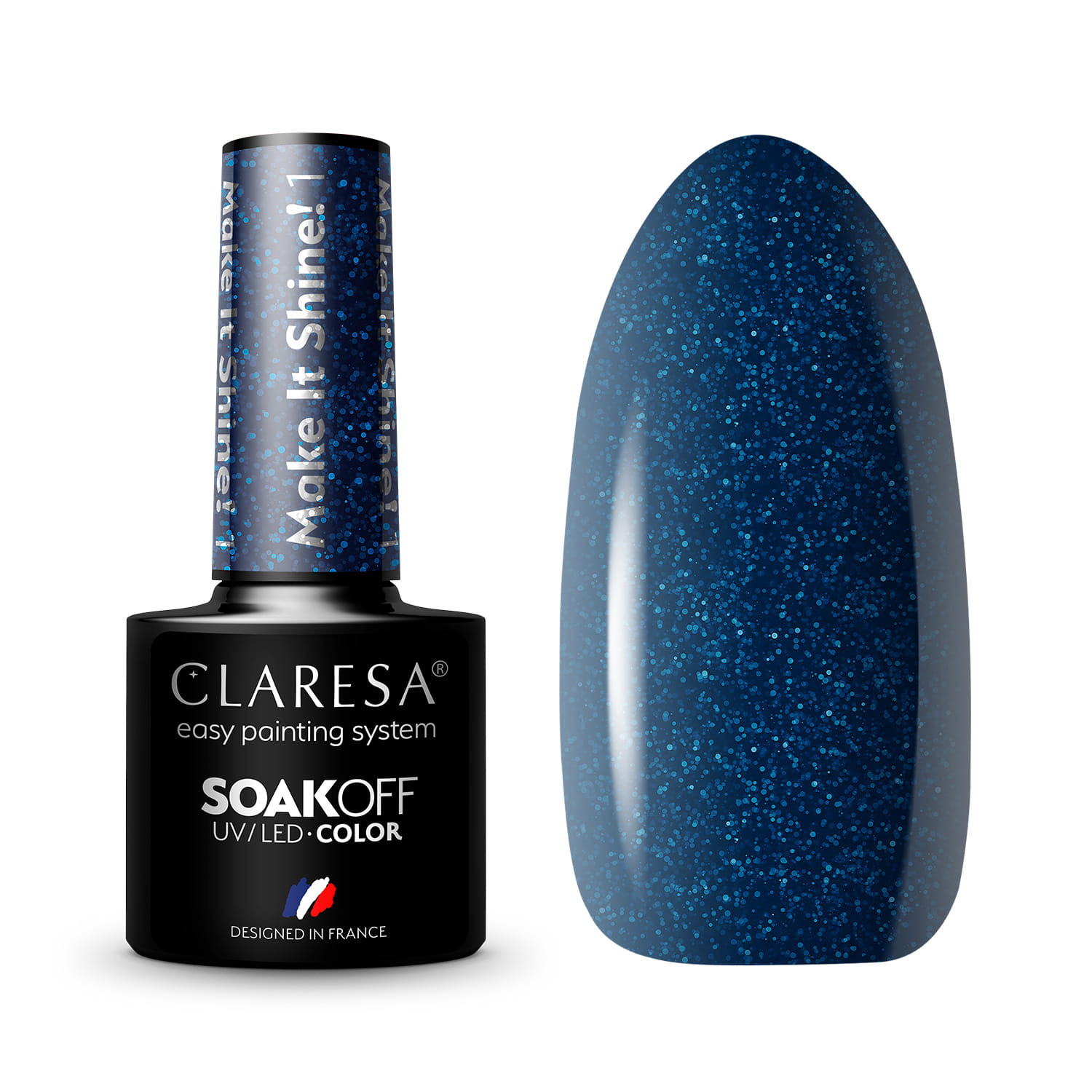 Claresa Make It Shine Hybrid Varnish No. 1, 5 g