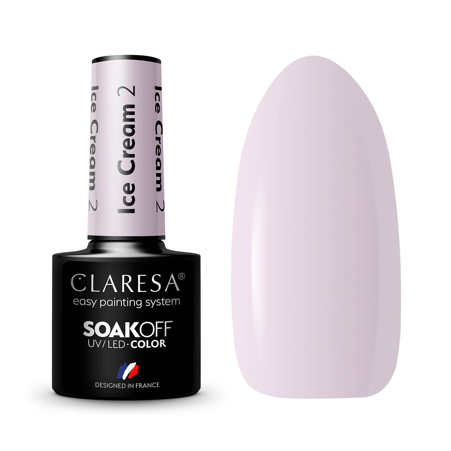 Claresa Ice Cream Hybrid Varnish No. 2, 5 g