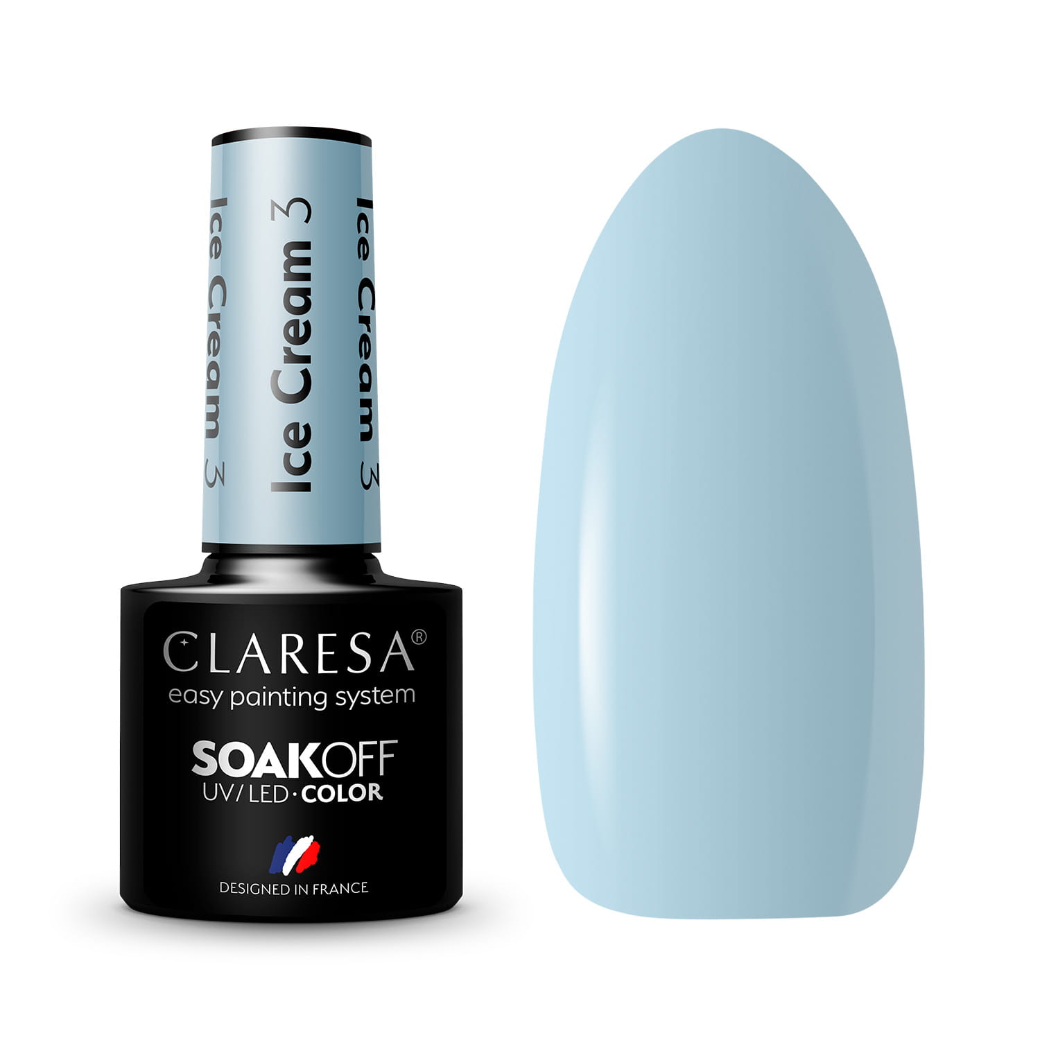 Claresa Ice Cream Hybrid Varnish No. 3, 5 g