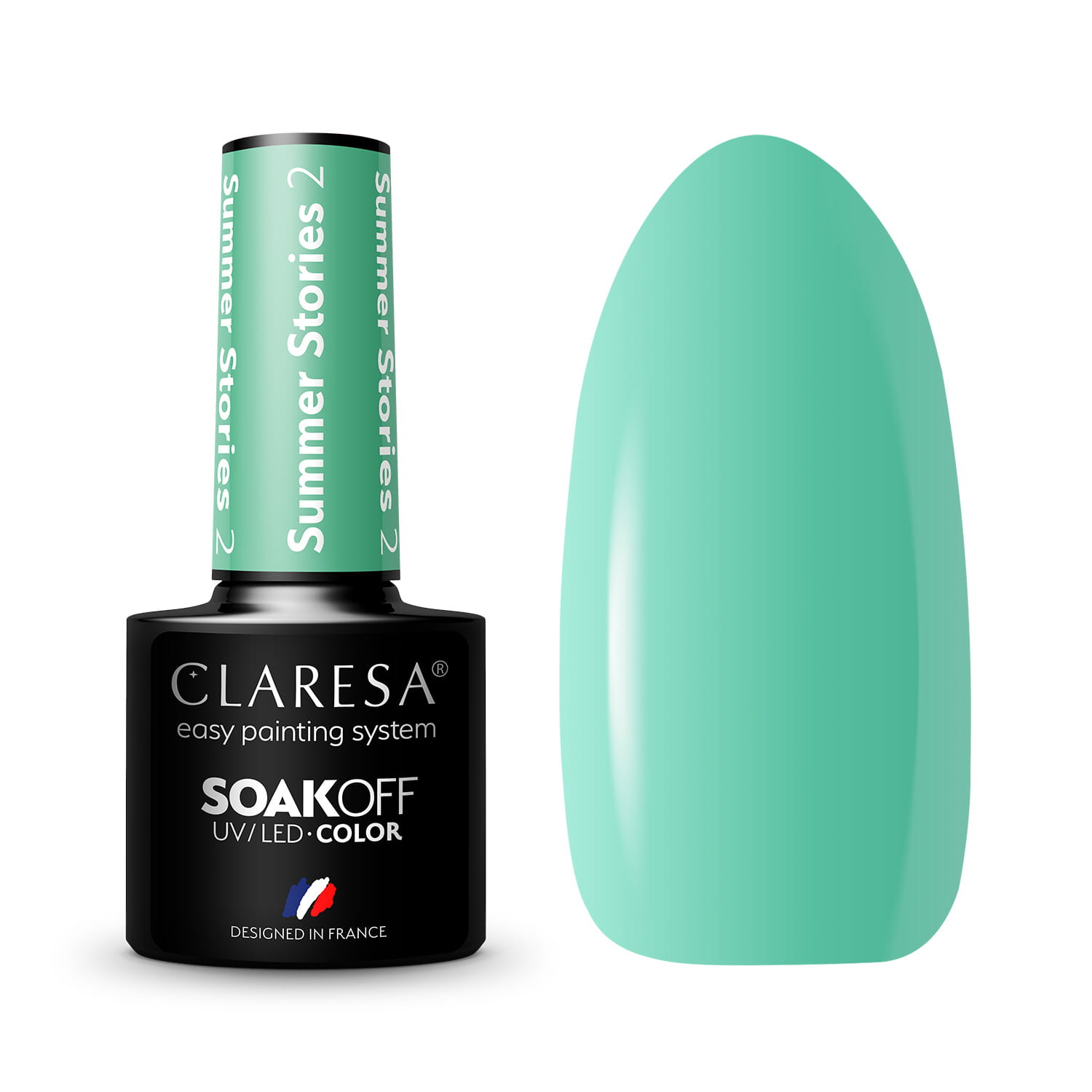 Claresa Summer Stories hybrid varnish no. 2, 5 g