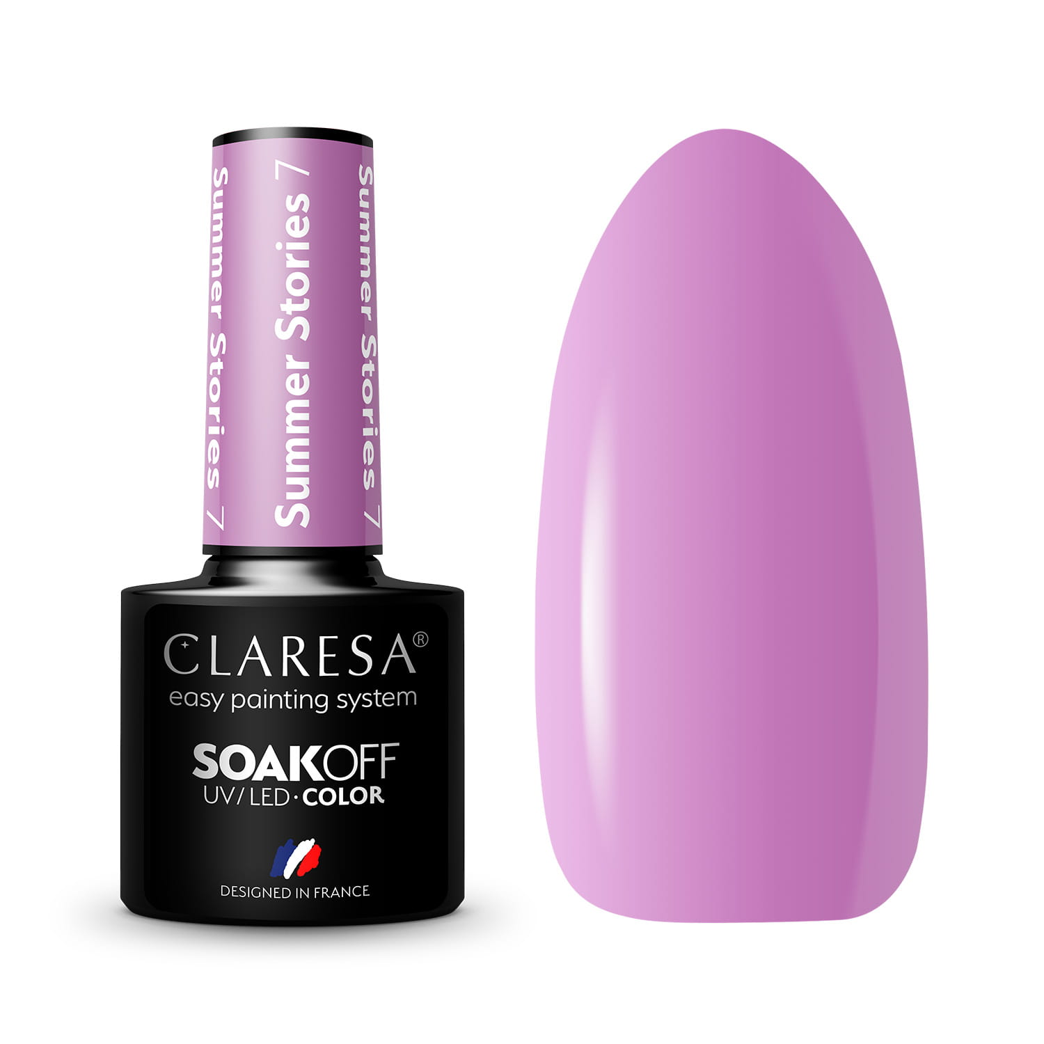 Claresa Summer Stories Hybrid Varnish No. 7, 5 g