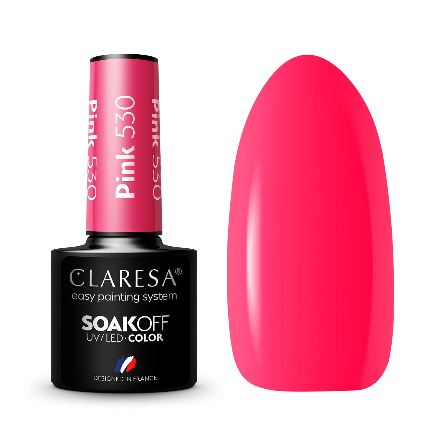 Claresa Pink Hybrid Varnish No. 530, 5 g