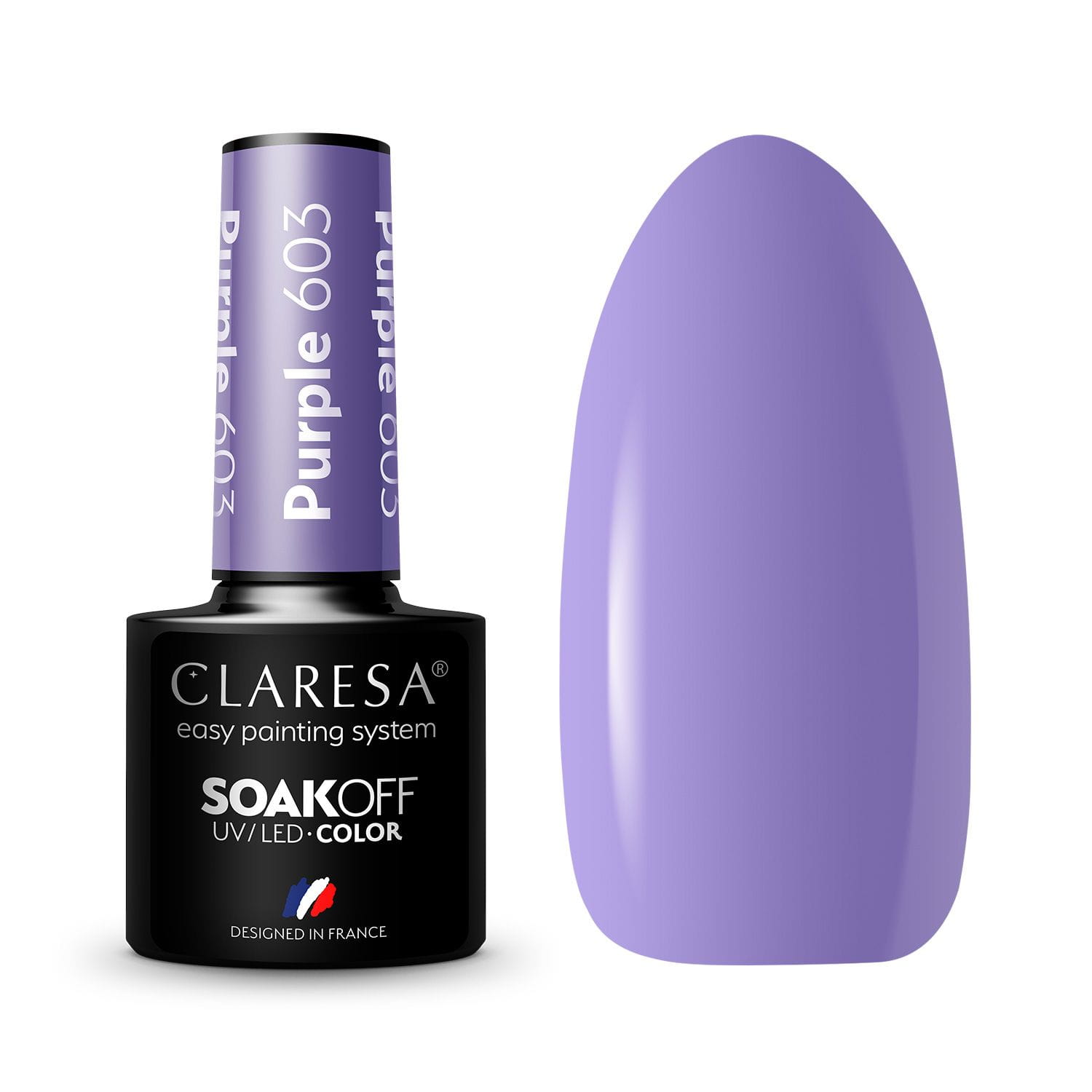 Гель-лак Claresa Purple №603, 5 г