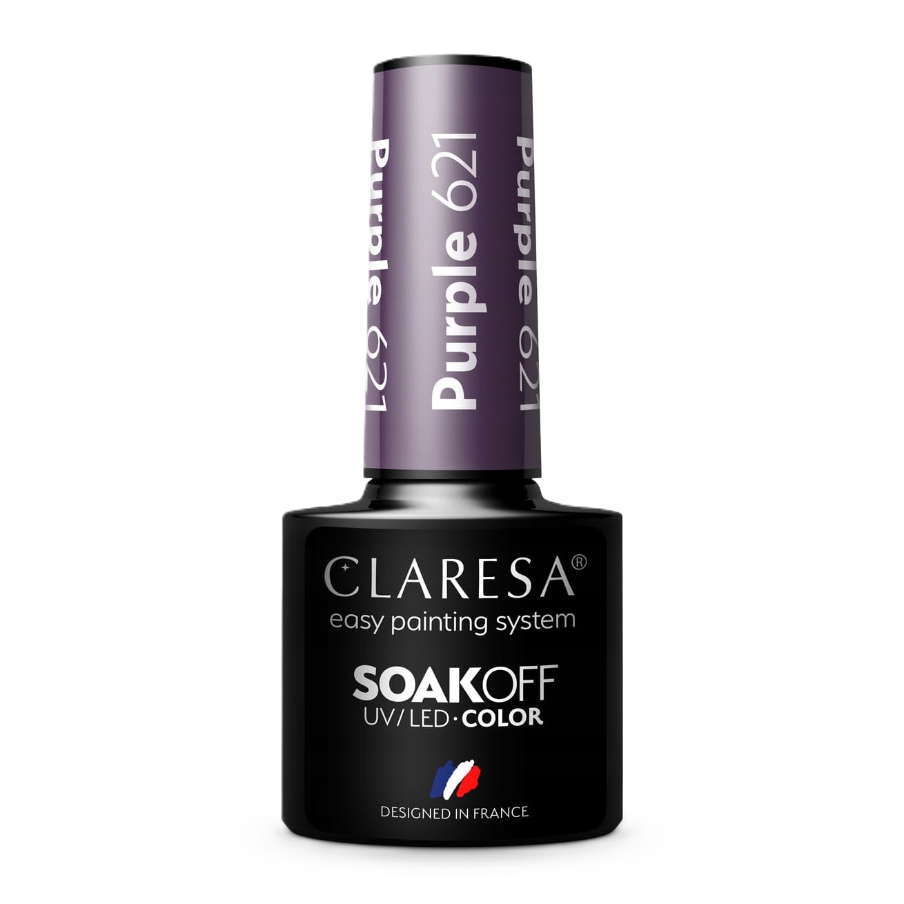 Гель-лак Claresa Purple №621, 5 г