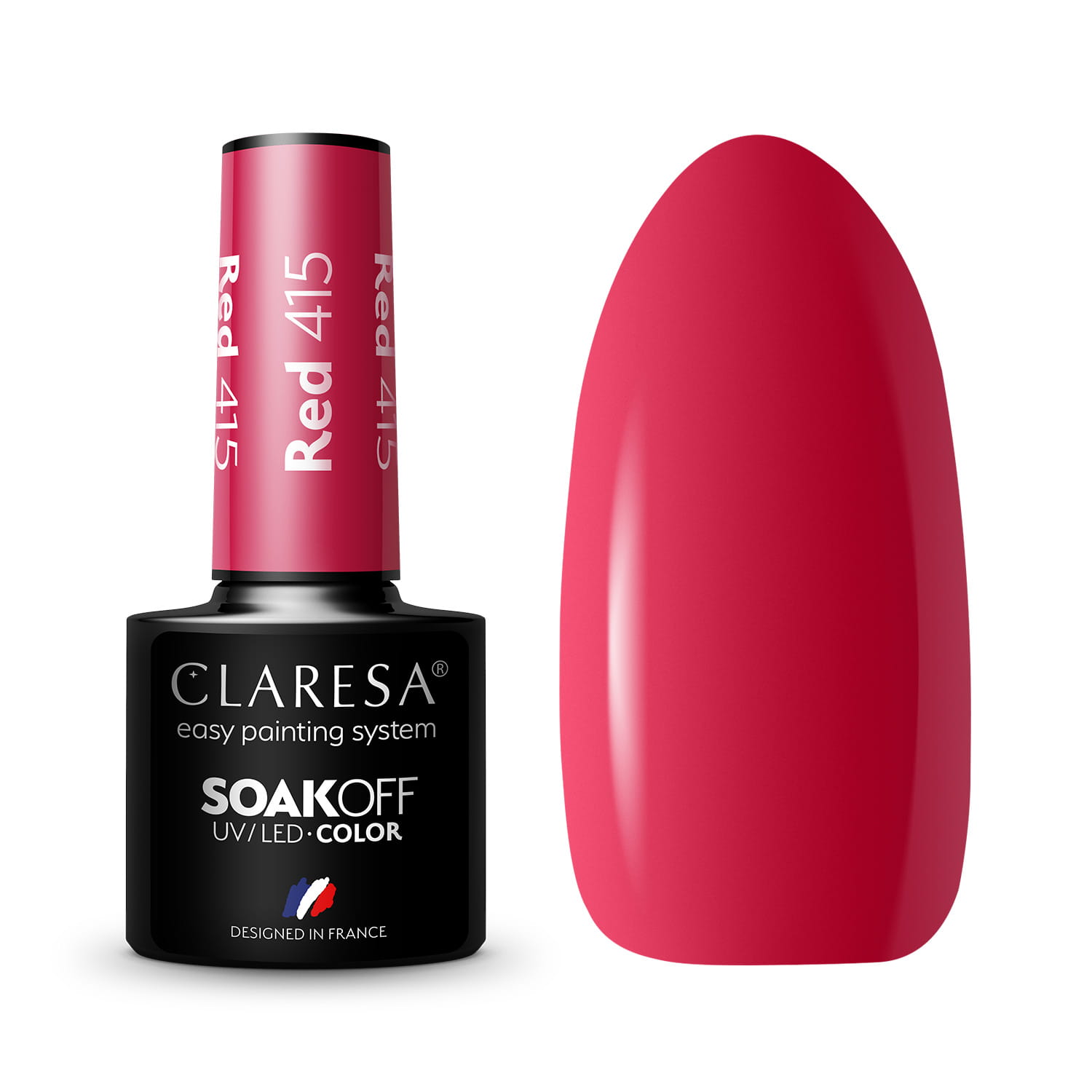 Claresa Red Hybrid Varnish No 415, 5 g