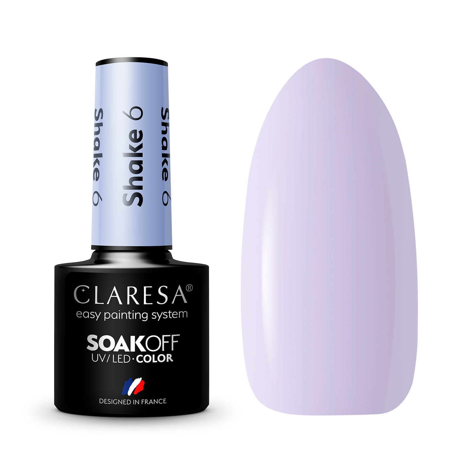 Claresa Shake Hybrid Varnish No. 6, 5 g