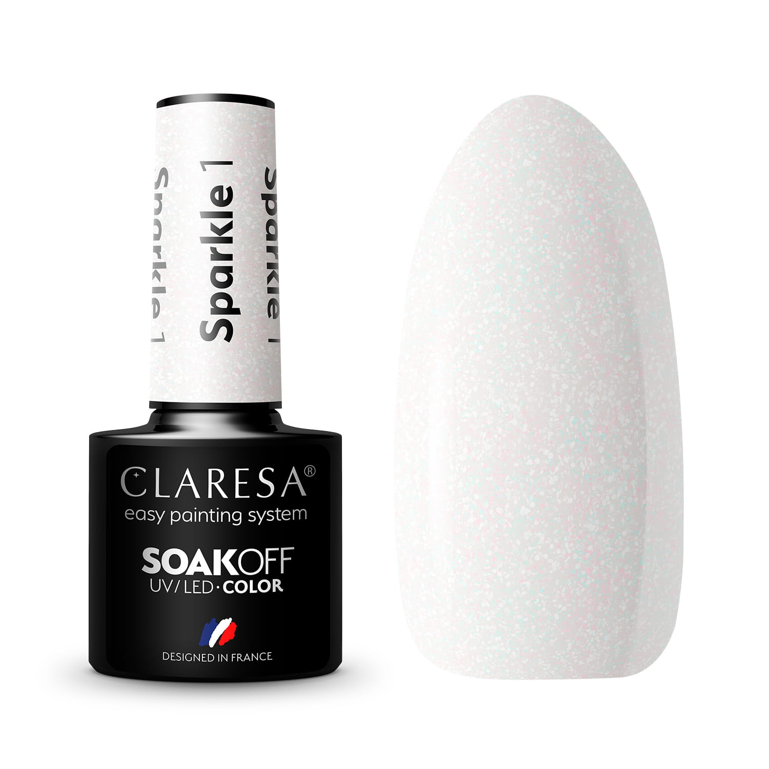 Claresa Sparkle Hybrid Varnish No. 1, 5 g