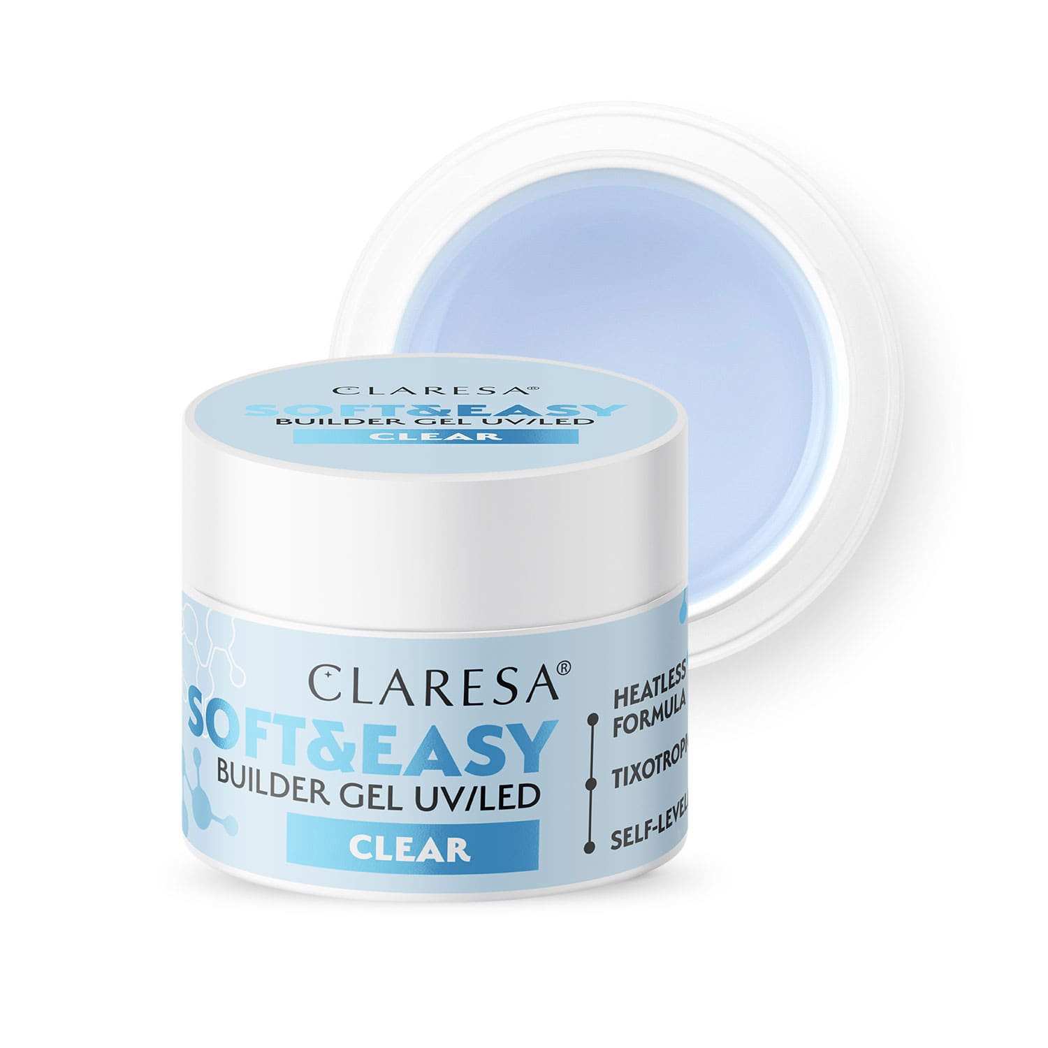 Claresa Soft&amp;amp;Easy Clear Builder Gel, 90 g