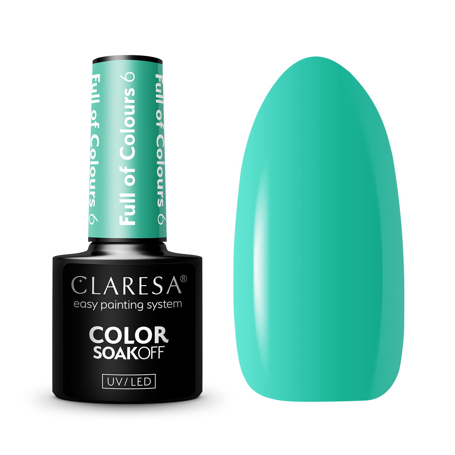 Claresa Full Of Colours Hybrid Varnish No. 6, 5 g