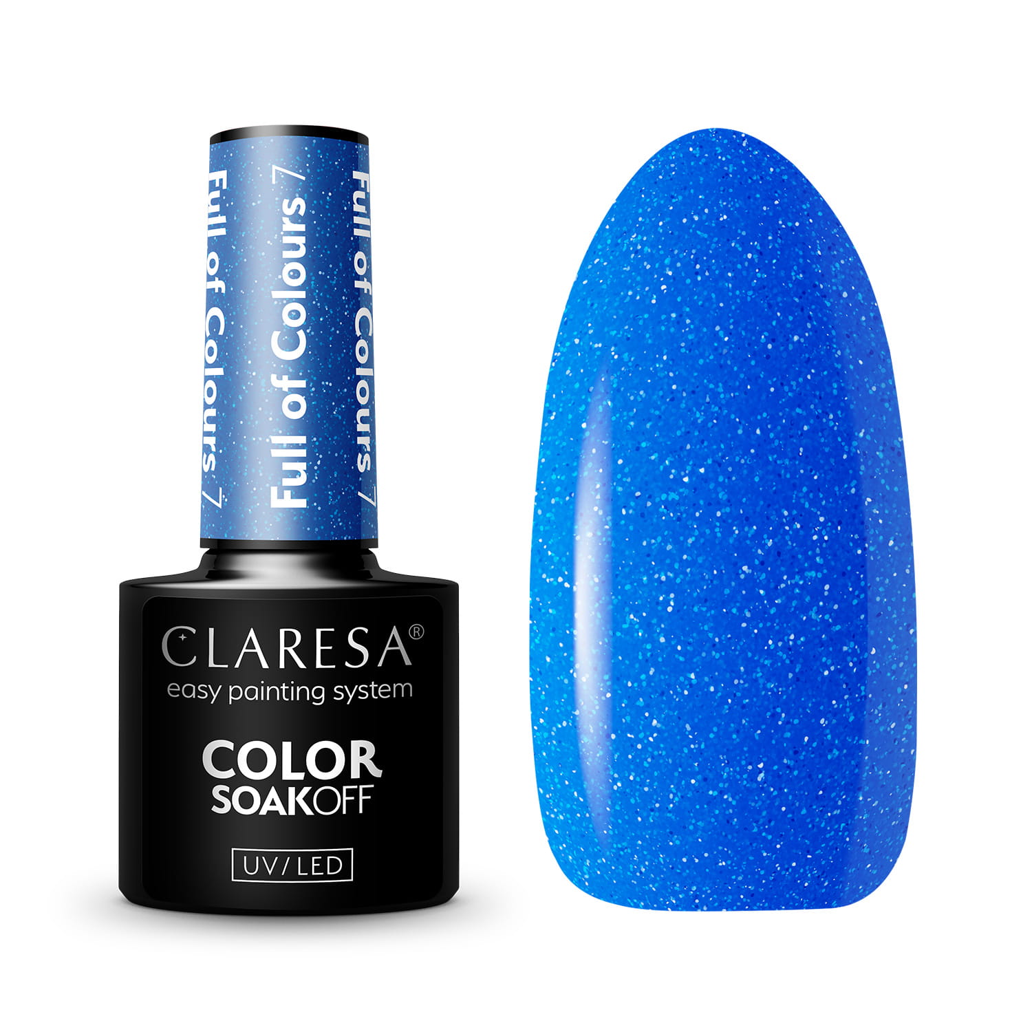 Claresa Full Of Colours Hybrid Varnish No. 7, 5 g