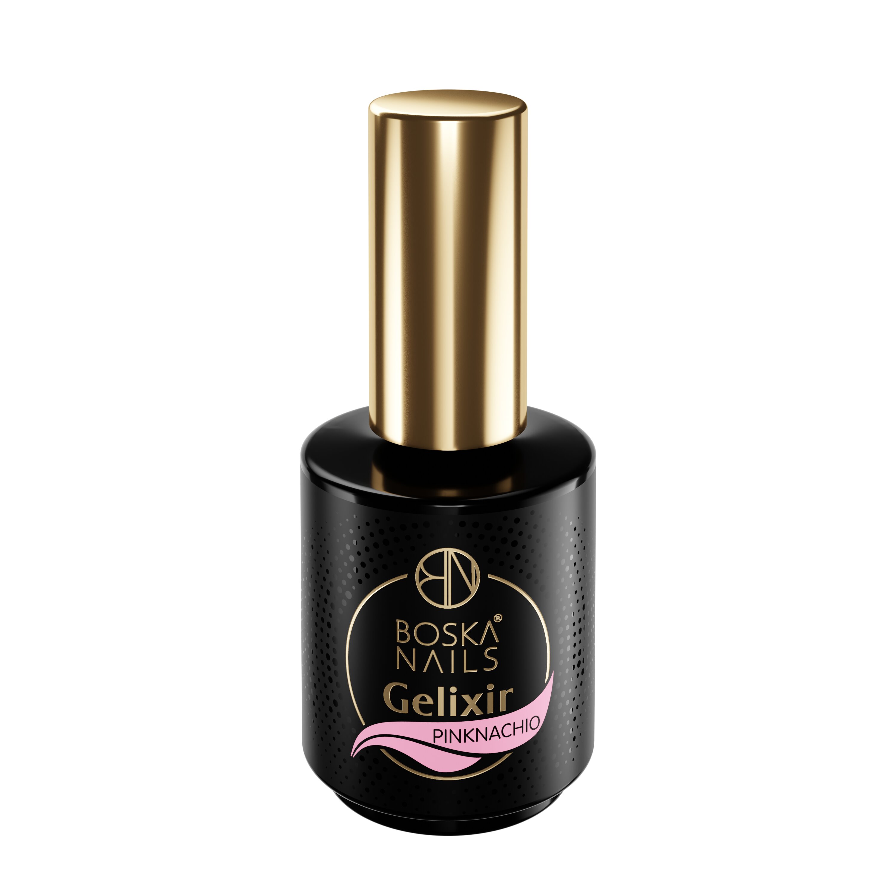 Divine Nails Gelixir želeja pudelītē, rozā, 15 ml