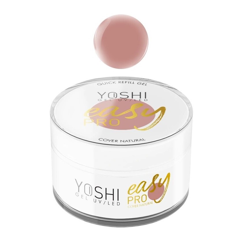 Yoshi Gel Easy PRO Cover Natural builder gel, 50 ml