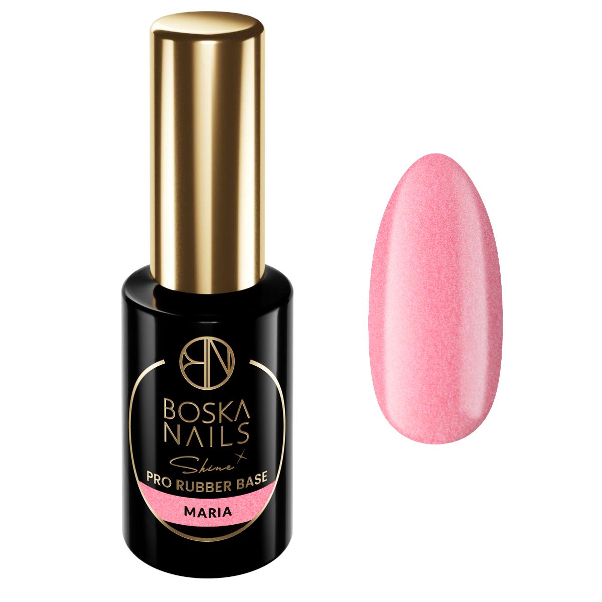 Divine Nails Shine Pro Rubber Colour Base Maria, 10 ml