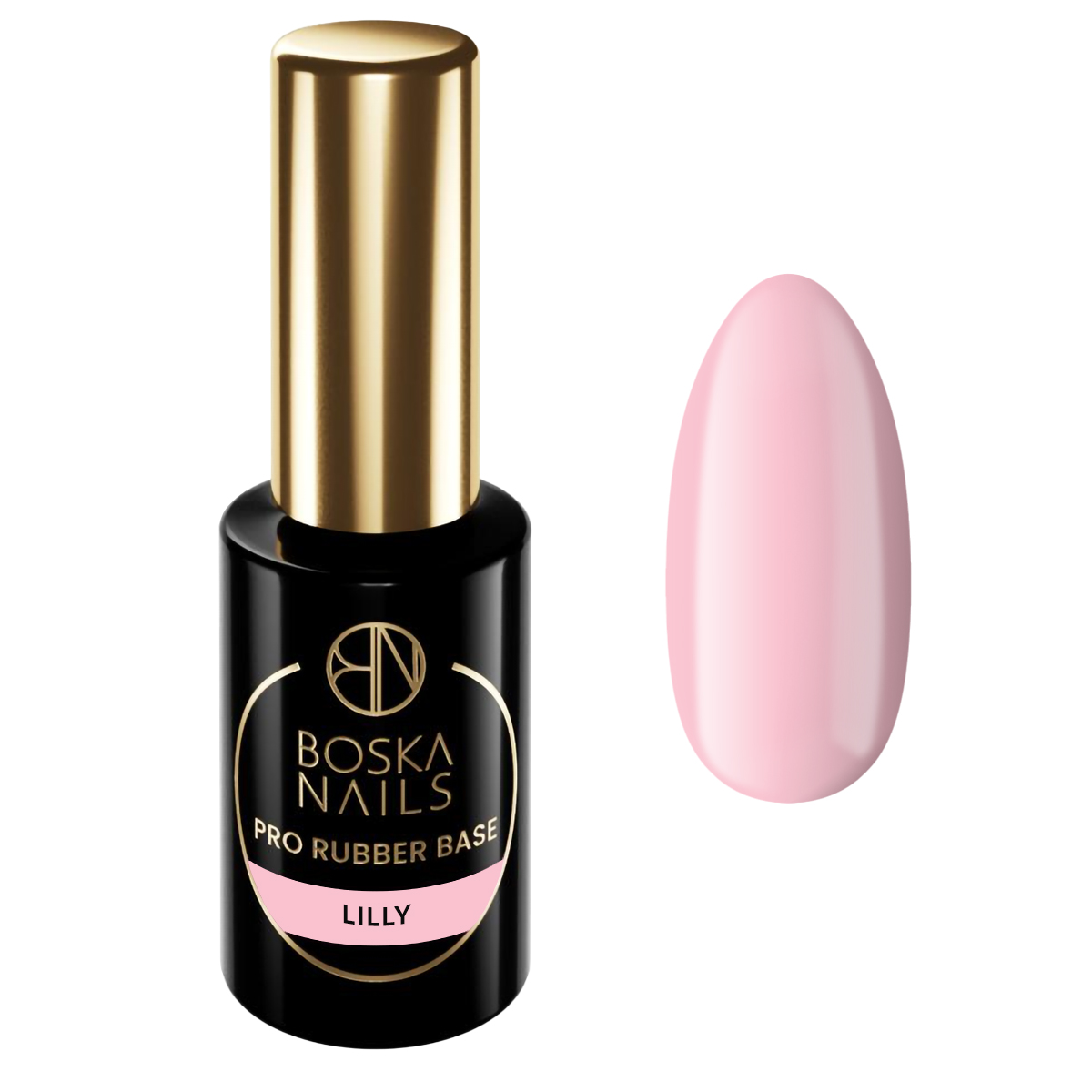 Divine Nails Shine Pro Rubber Base Lilly, 10 мл