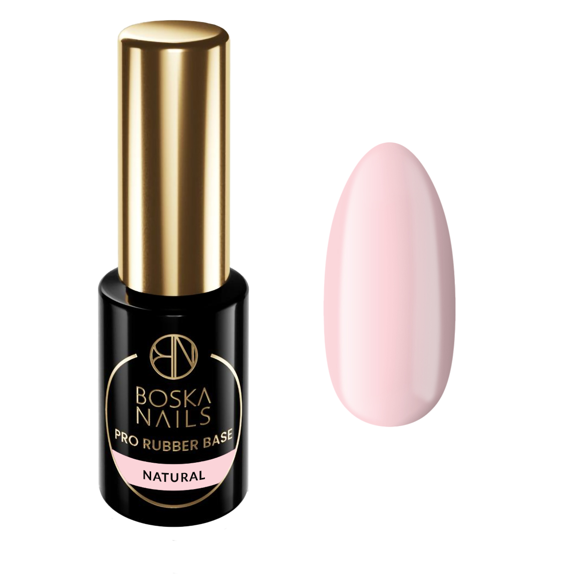 Divine Nails Shine Pro Gumijas bāze Natural, 6 ml