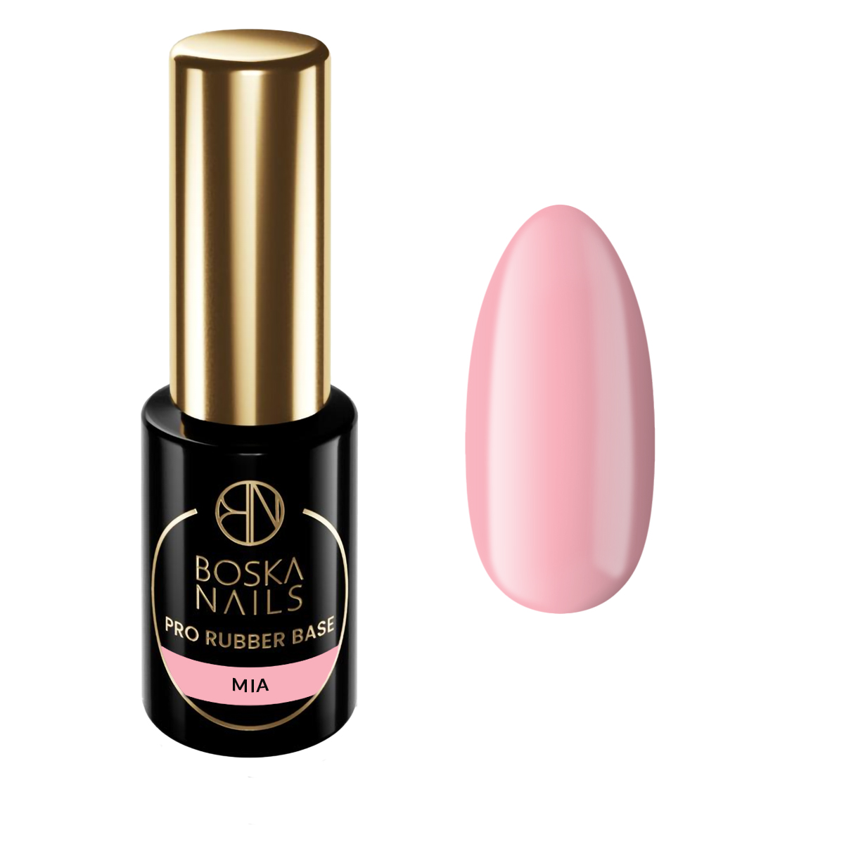 &quot;Divine Nails Shine Pro Rubber Base Mia&quot;, 6 ml