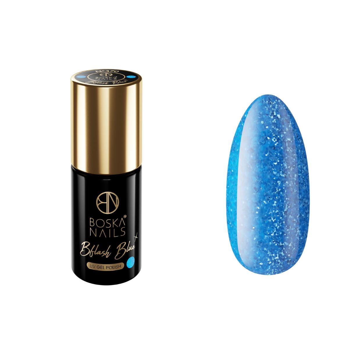 Geellakk Boska Nails BFlash Blue №370, 6 ml