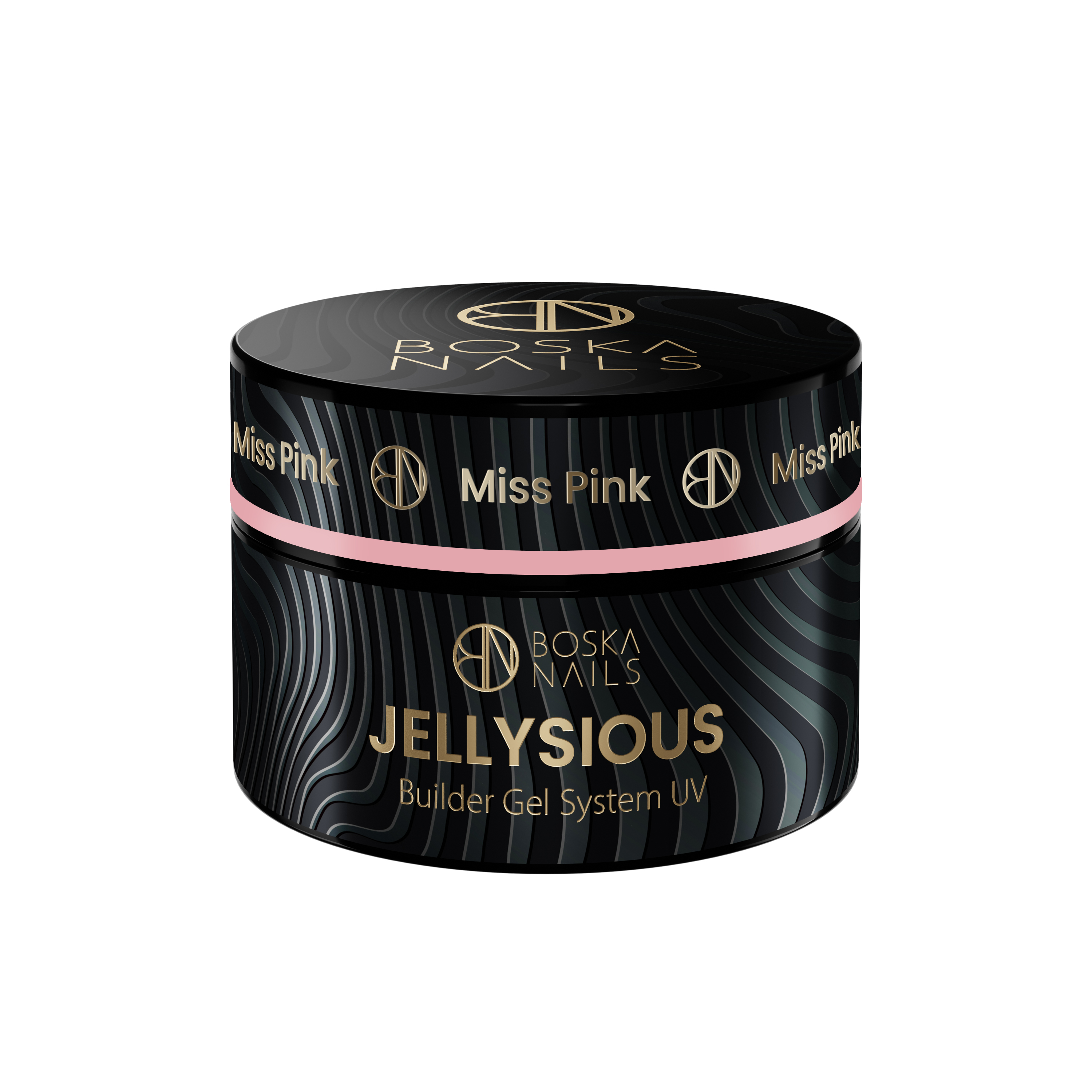 Divine Nails Jellysious Builder Gel UV System Miss Pink, 15 ml