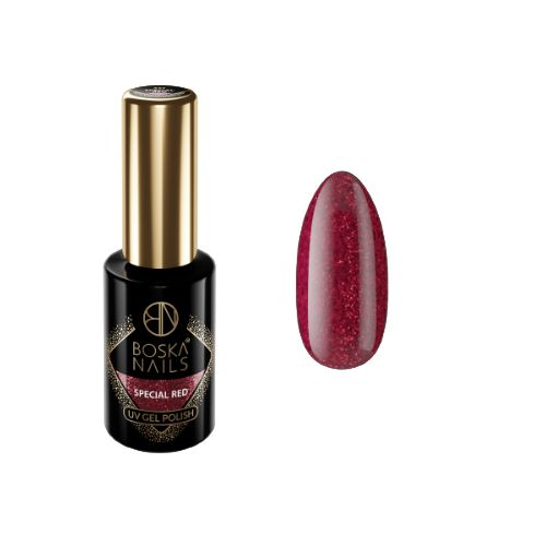 Divine Nails Special Red Hybrid laka Nr. 447, 6 ml