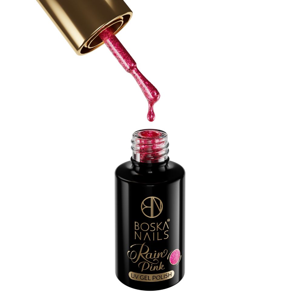 Lakier hybrydowy Boska Nails Pink Rain nr 440, 6 ml