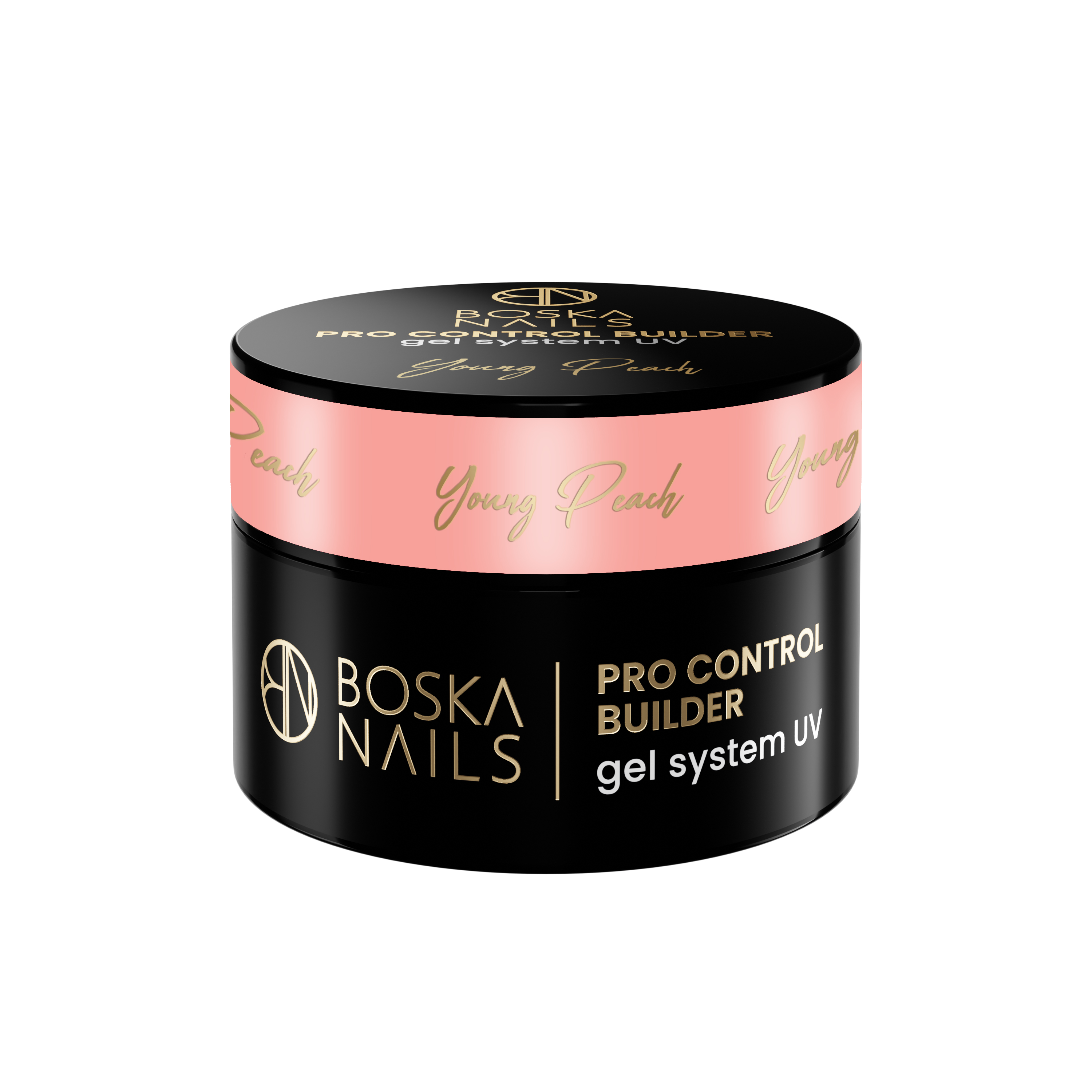 Гель моделюючий Boska Nails Pro Control Builder Gel System UV Young Peach, 15 мл