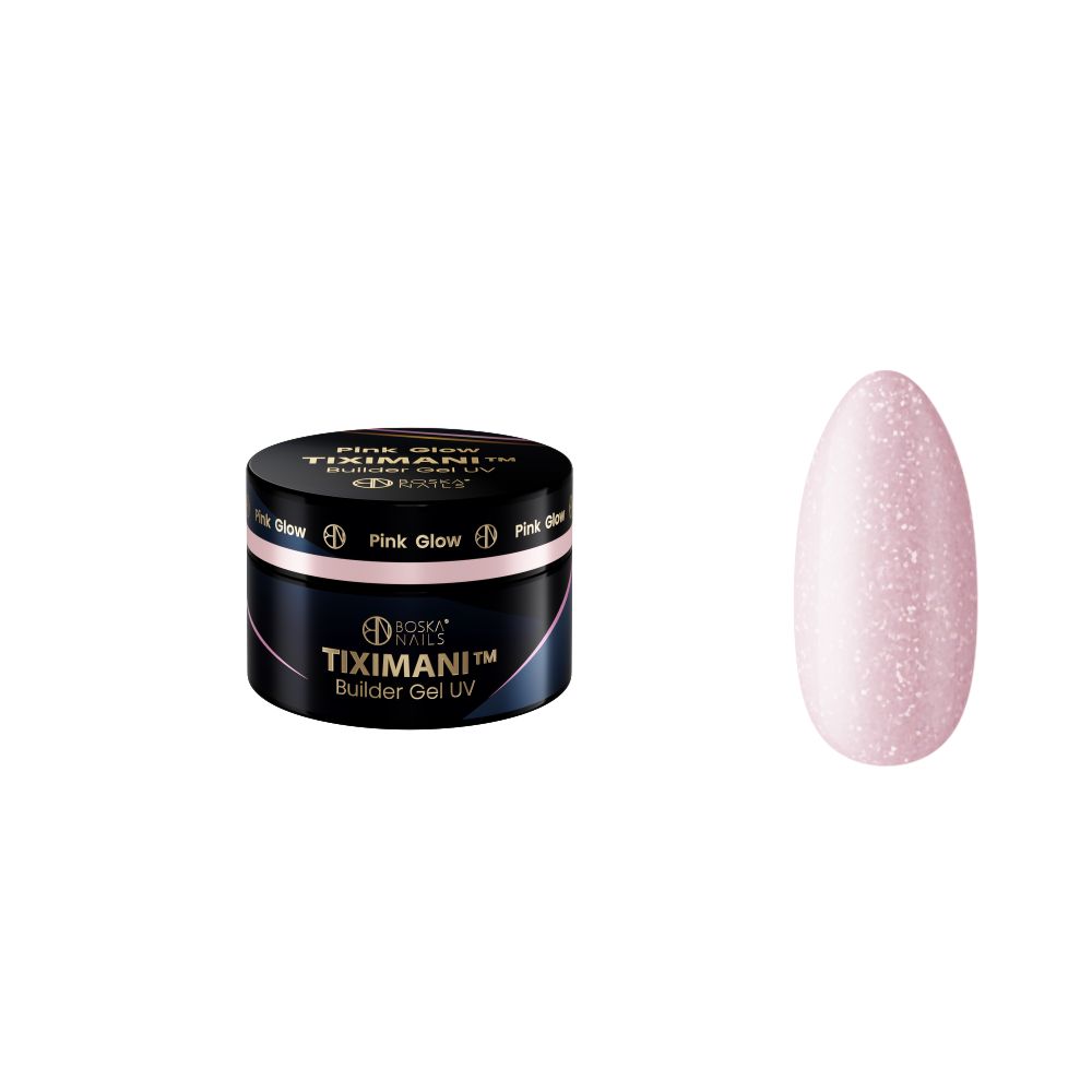 Boska Nails Tiximani Pink Glow ehitajageel, 50 ml