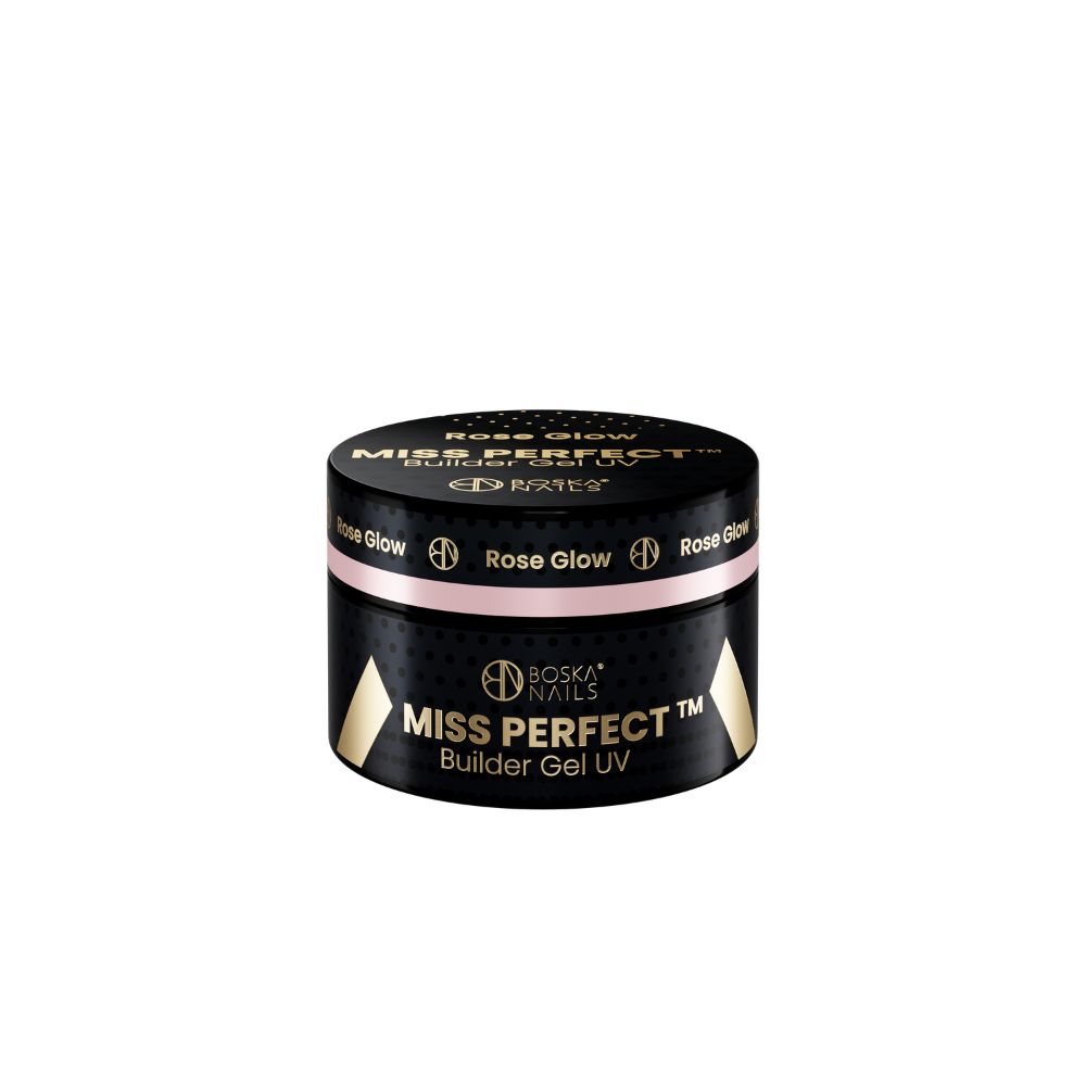 Żel budujący Boska Nails Miss Perfect Rose Glow, 50 ml