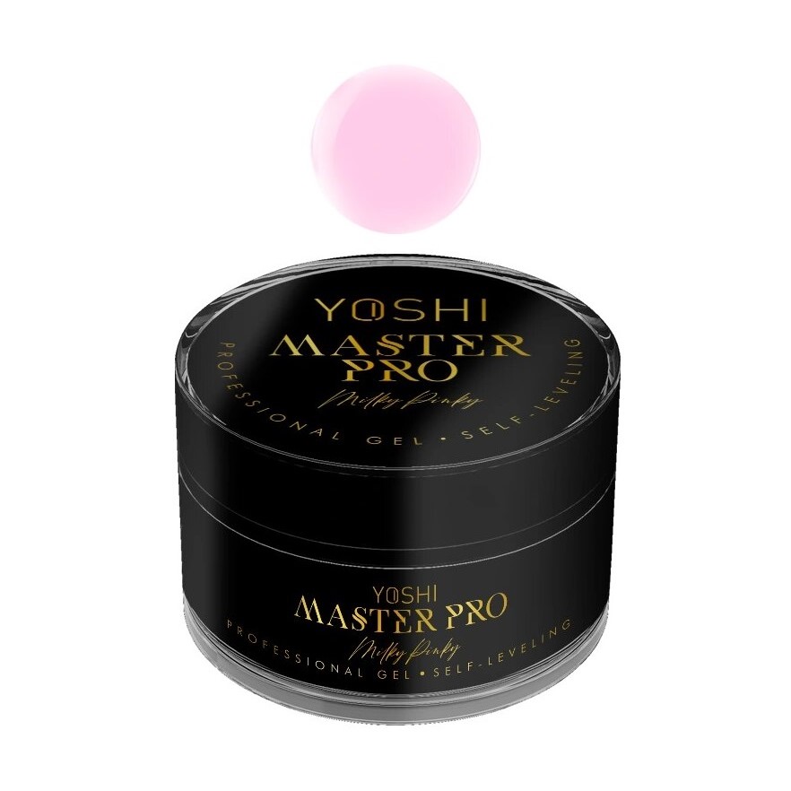 Savaime išsilyginantis gelis &quot;Yoshi Master PRO Milky Pinky&quot;, 50 ml