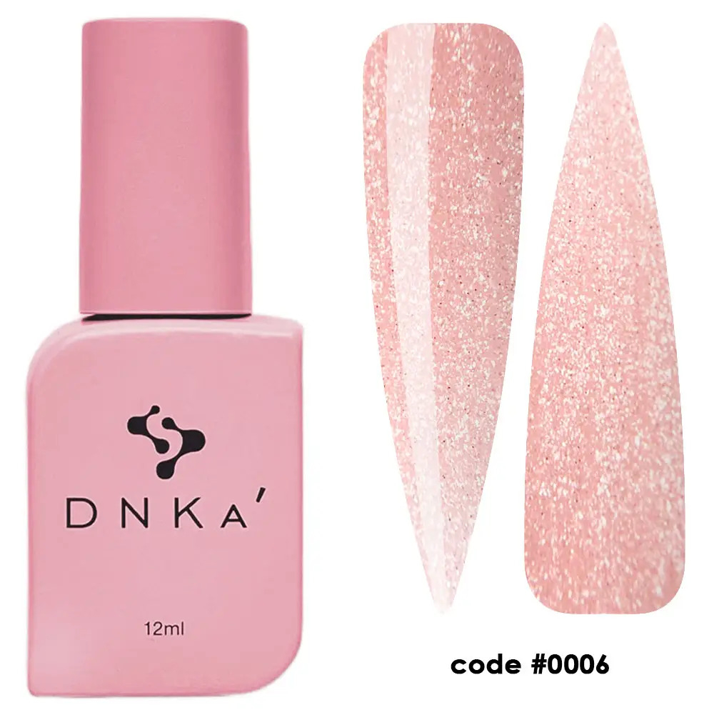 Liquid acrygel DNKa no. 0006 Shine Peach, 12 ml