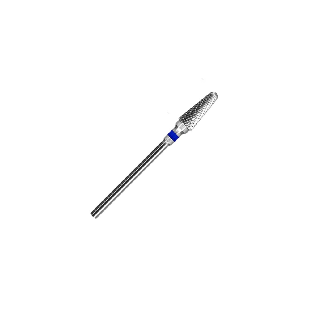 Carbide milling cutter Staleks EXPERT Rounded cone 5*13 mm, blue