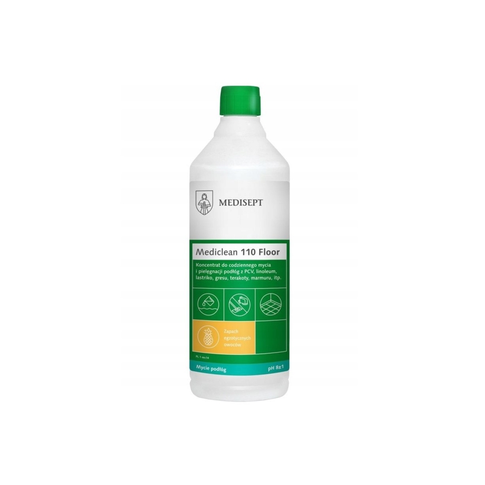 Medisept Bodenreinigungsflüssigkeit MC 110 Exotische Früchte, 1 l