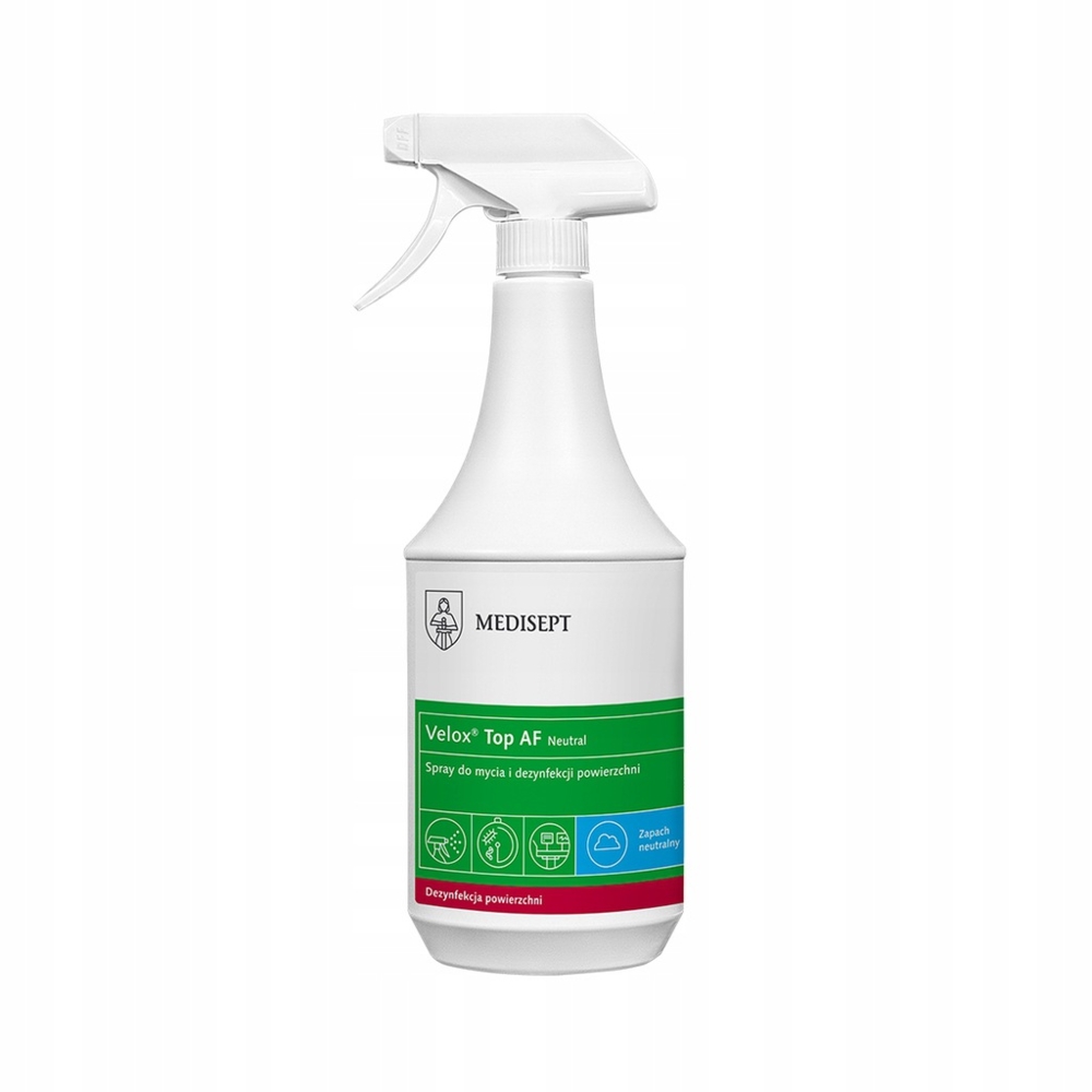 Medisept Velox Top Af Neutralspray zur Flächenreinigung und -desinfektion, 1 l