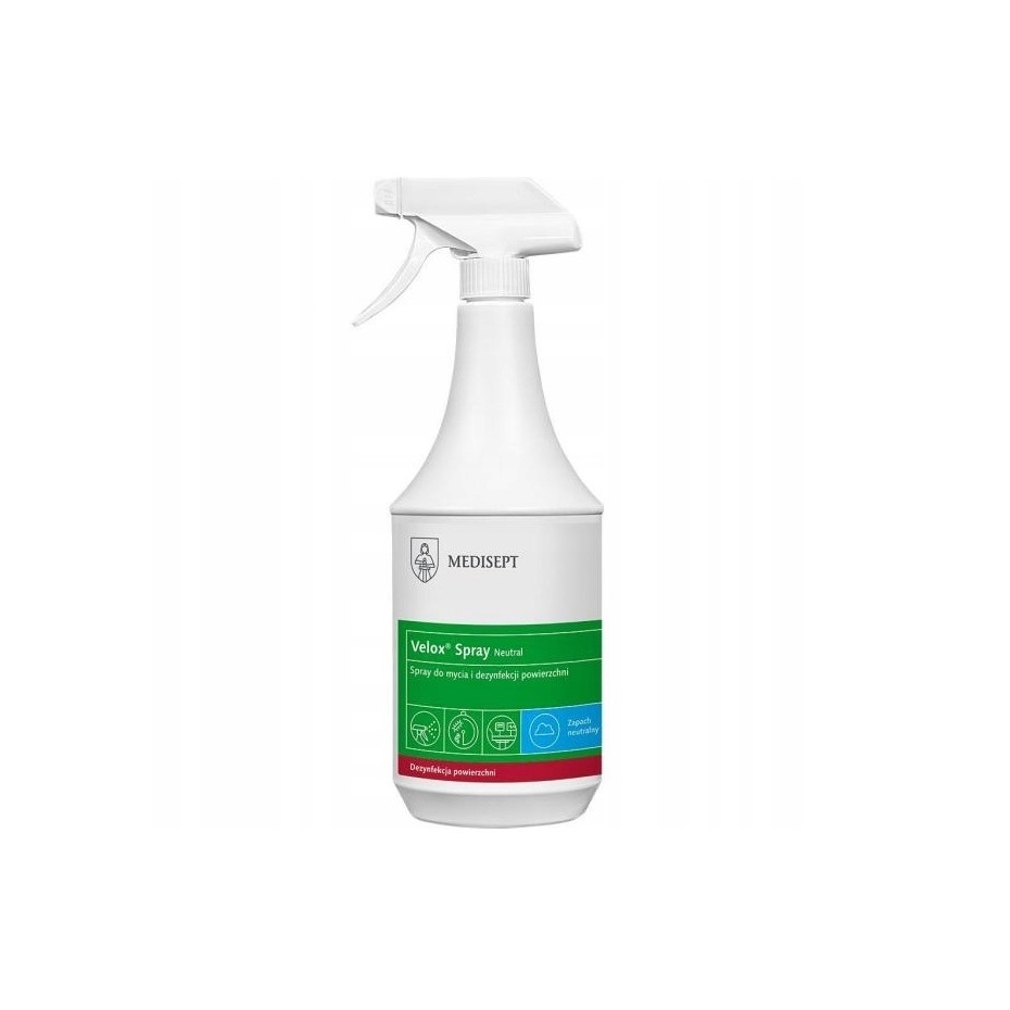 Spray for surface cleaning and disinfection Medisept Velox Spray Neutral, 1 liter