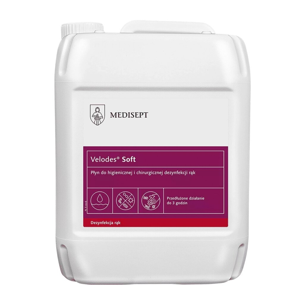 Medisept Velodes Soft hygienisches und chirurgisches Händedesinfektionsmittel, 5 l