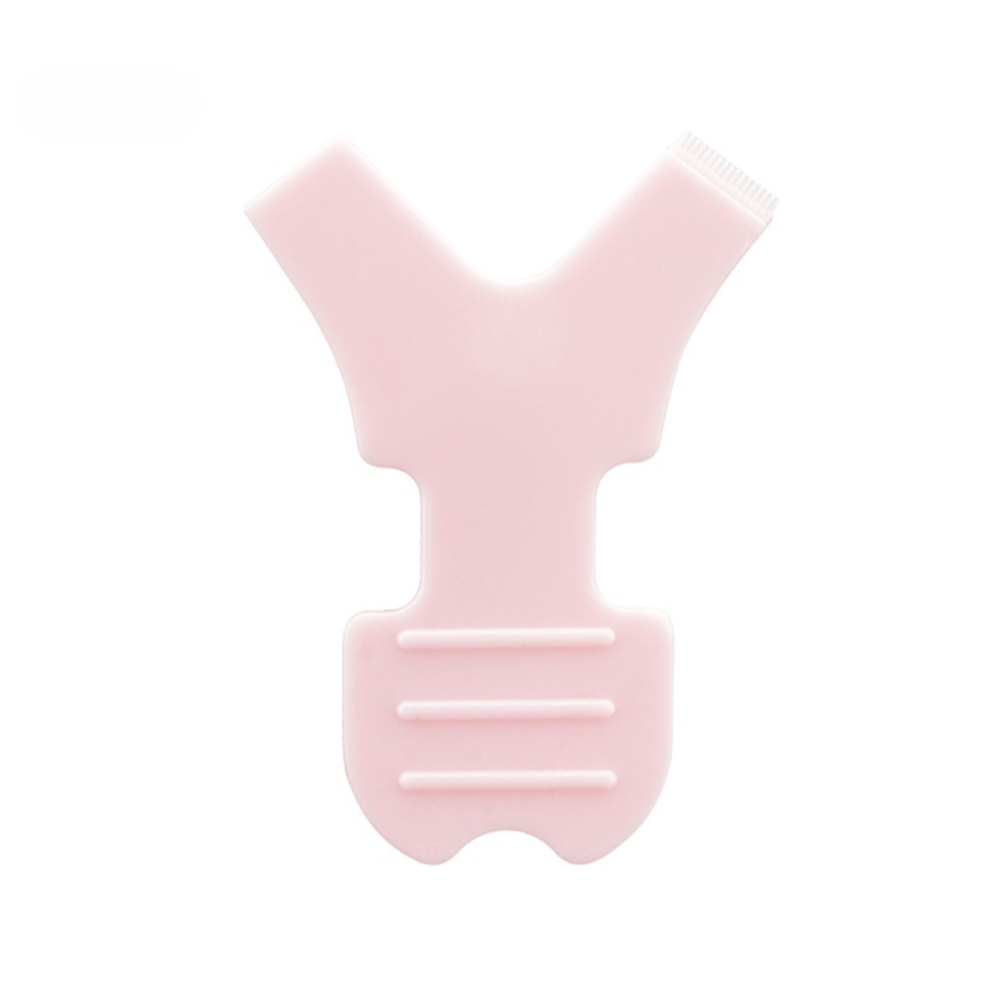 Combs applicator for eyelash lifting and lamination, pink