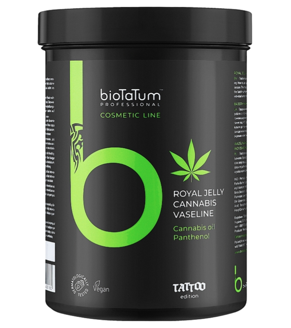 Вазелин BioTaTum Royal Jelly Cannabis, 1000 мл