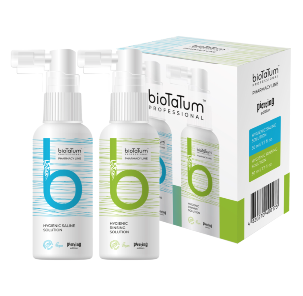 BioTaTum Hygienische Kochsalzlösung Satz, 2 х 50 ml