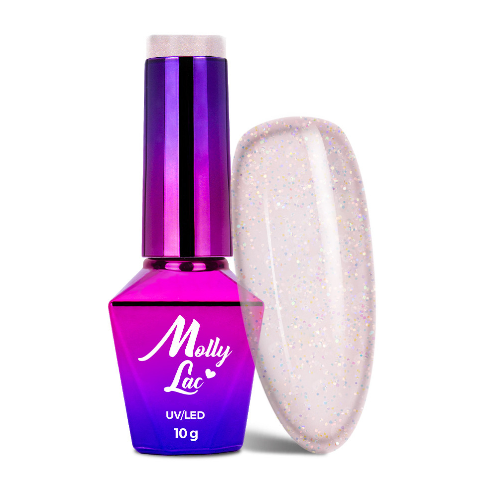 Гель-лак MollyLac Fantasyland Glitter Glam rock №316, 10 гр