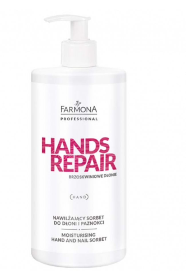 Farmona Hands Repair feuchtigkeitsspendendes Sorbet für Hände und Nägel, 500 ml