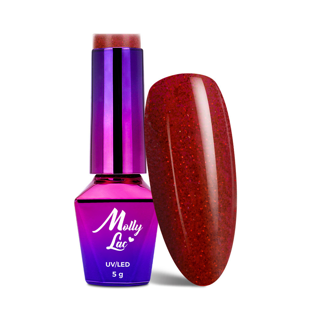 MollyLac Glowing time Fifth avenue Hybrid-Lack Nr. 233, 5 ml