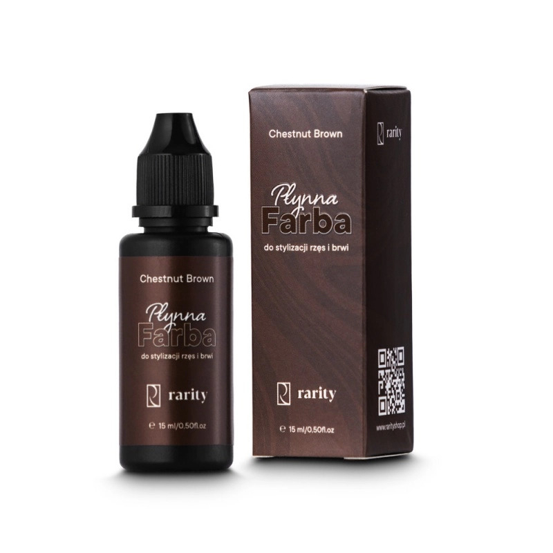 Rarity Augenbrauen- und Wimpernfarbe 15 ml, kastanie