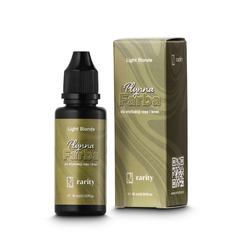 Farba do brwi i rzęs Rarity 15 ml, light blonde