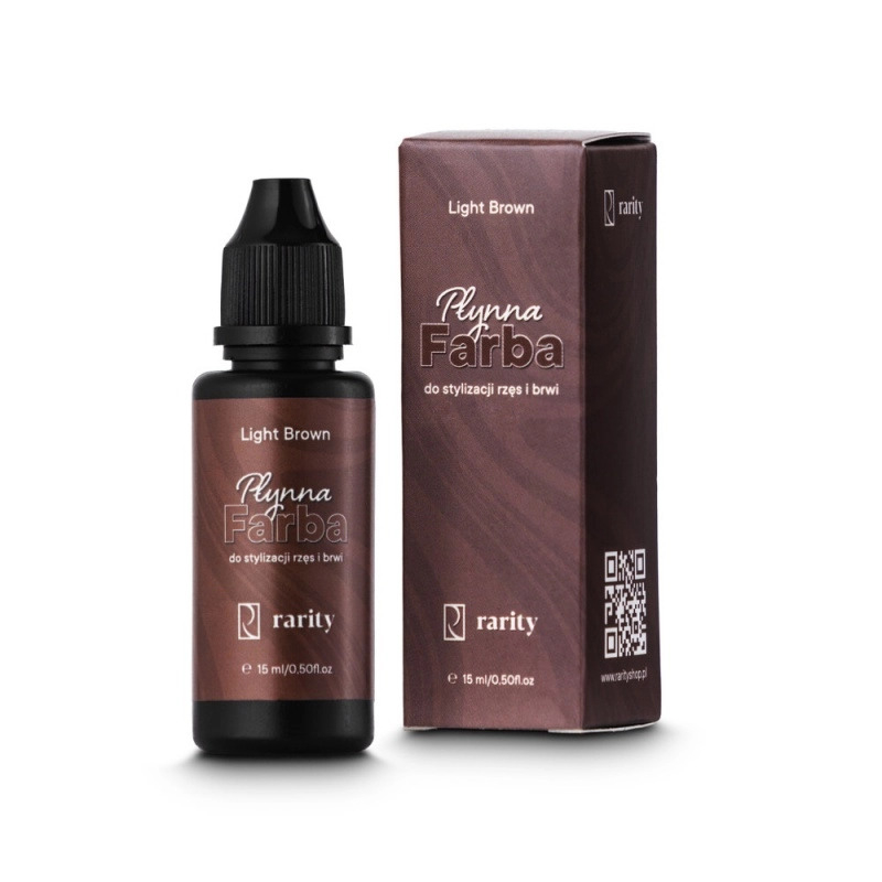 Rarity Augenbrauen- und Wimpernfarbe 15 ml, hellbraun