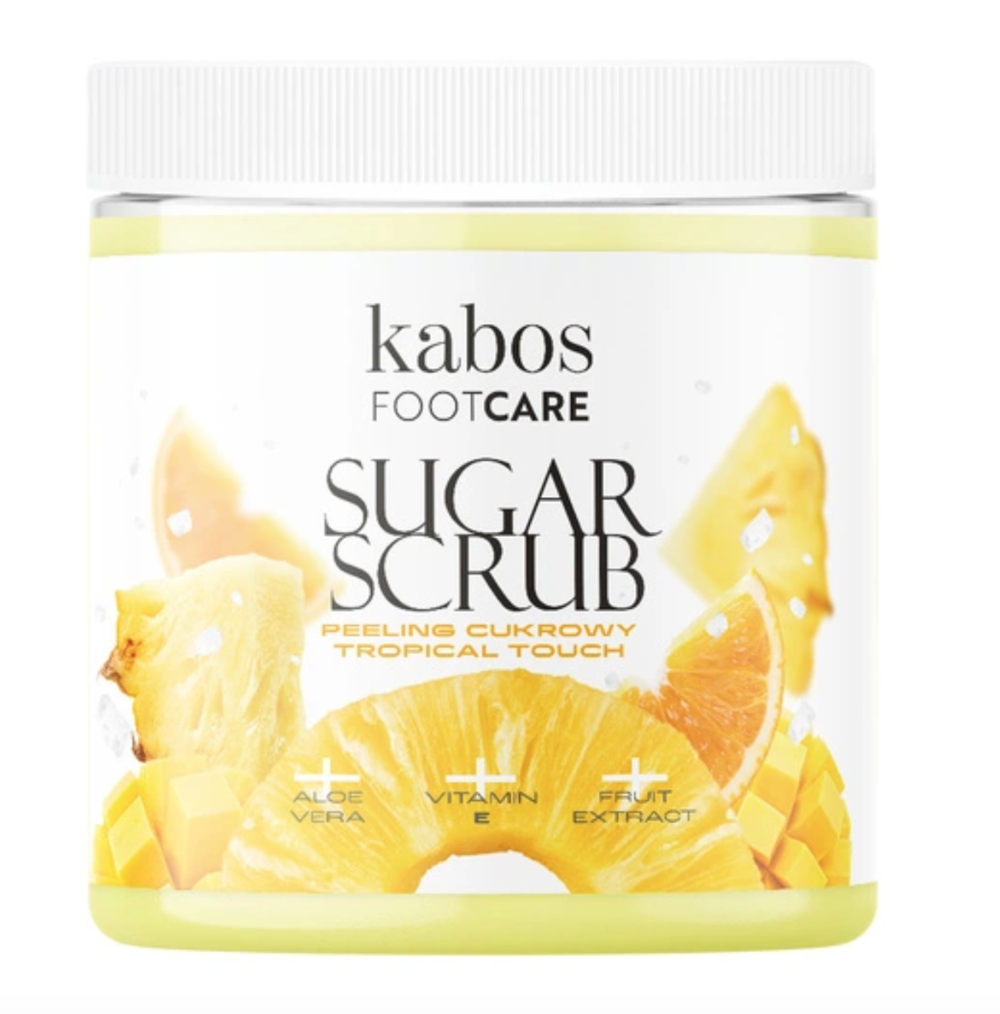 Peeling cukrowy Kabos Tropical Touch, 200 g