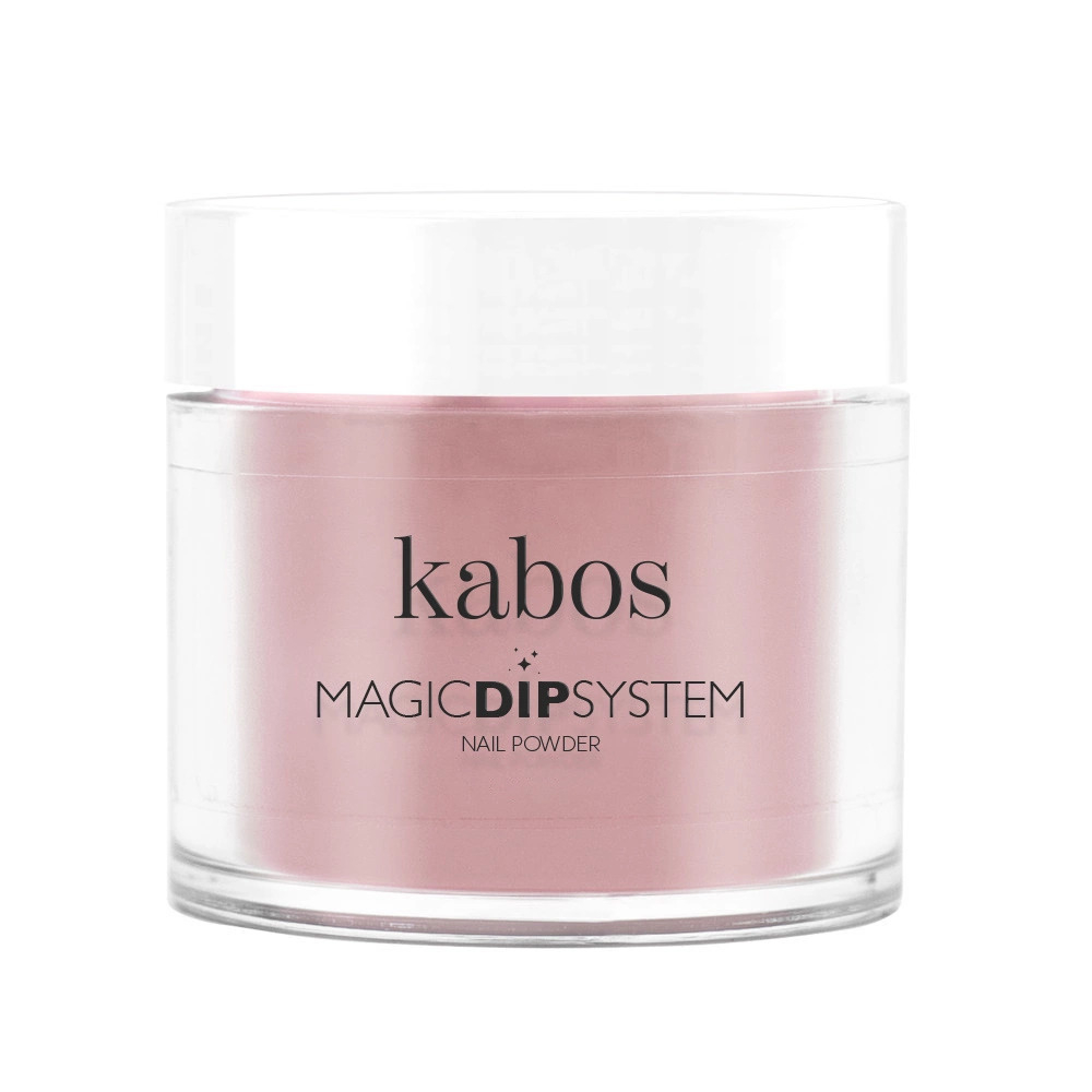 Proszek do manicure tytanowego Kabos Magic Dip System nr 06 Dusty Rose, 20 g