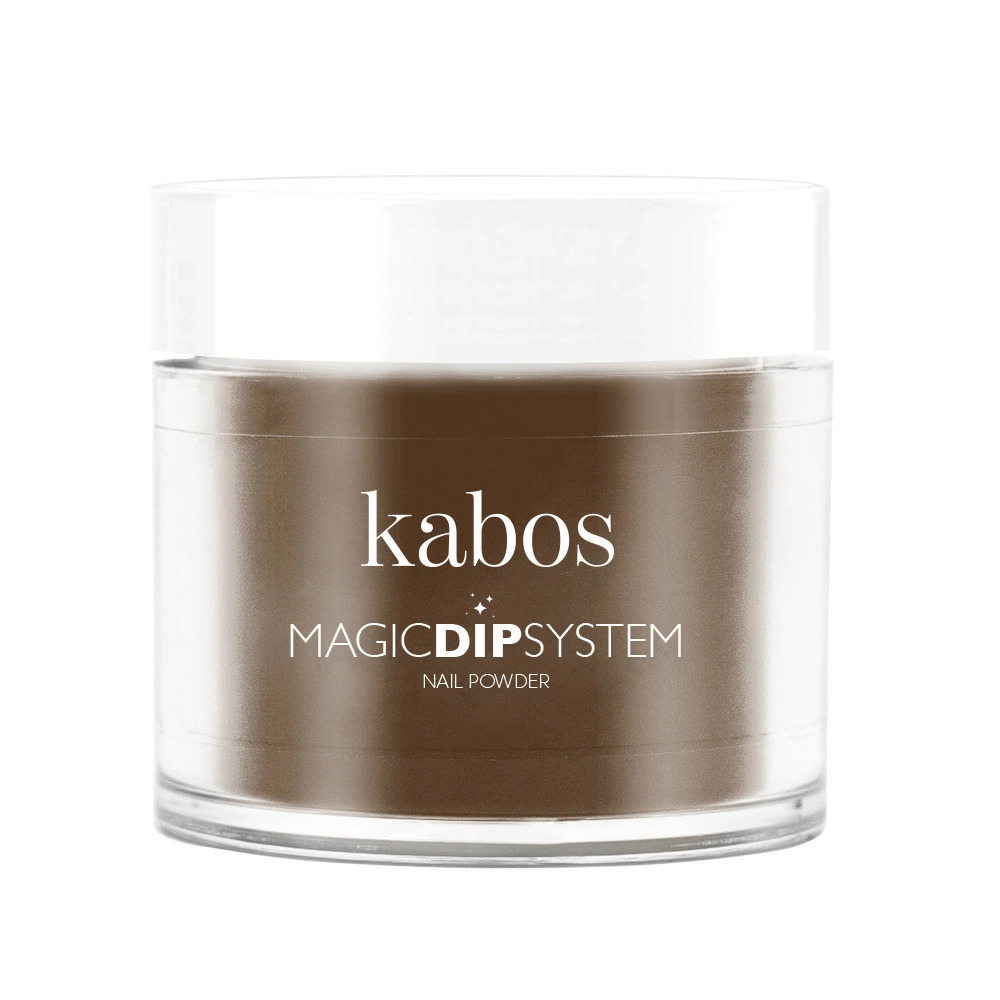 Proszek do manicure tytanowego Kabos Magic Dip System nr 44 My Brownie, 20 g