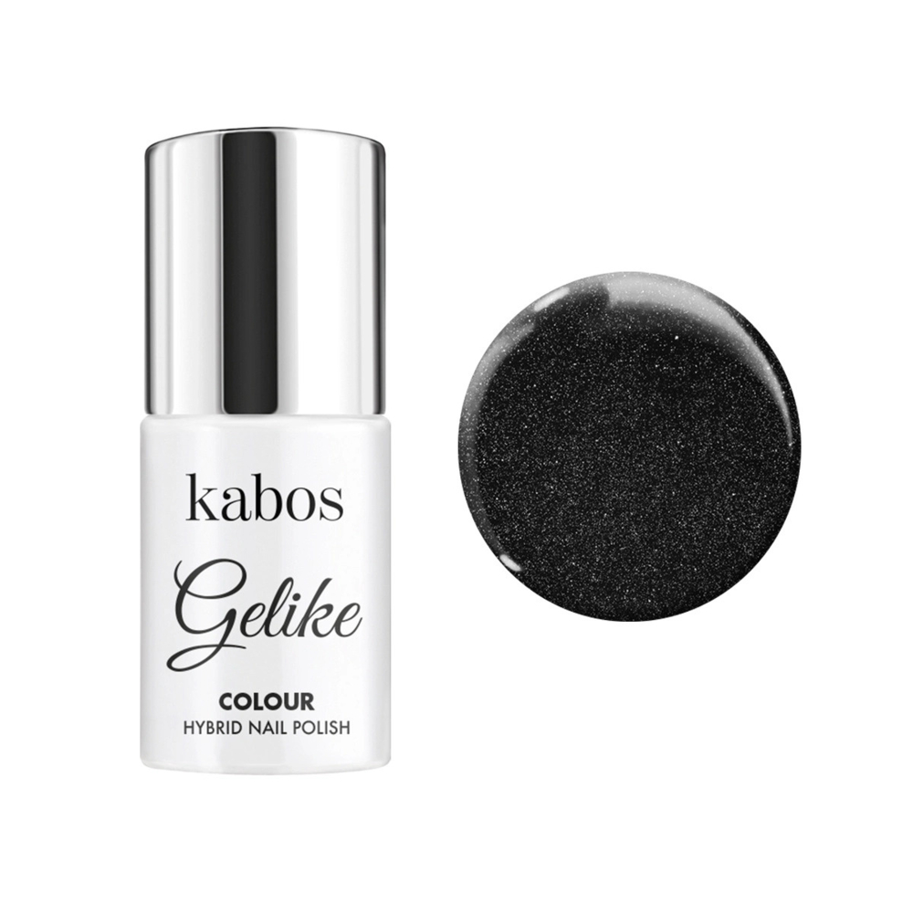 Lakier hybrydowy Kabos Gelike colour Black Temptation, 5 ml