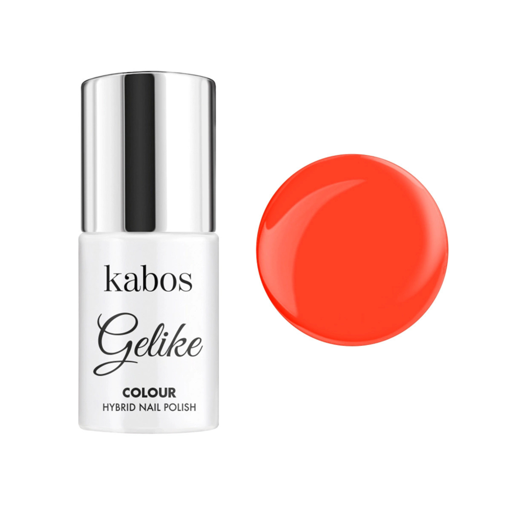 Lakier hybrydowy Kabos Gelike colour Tabasco, 5 ml