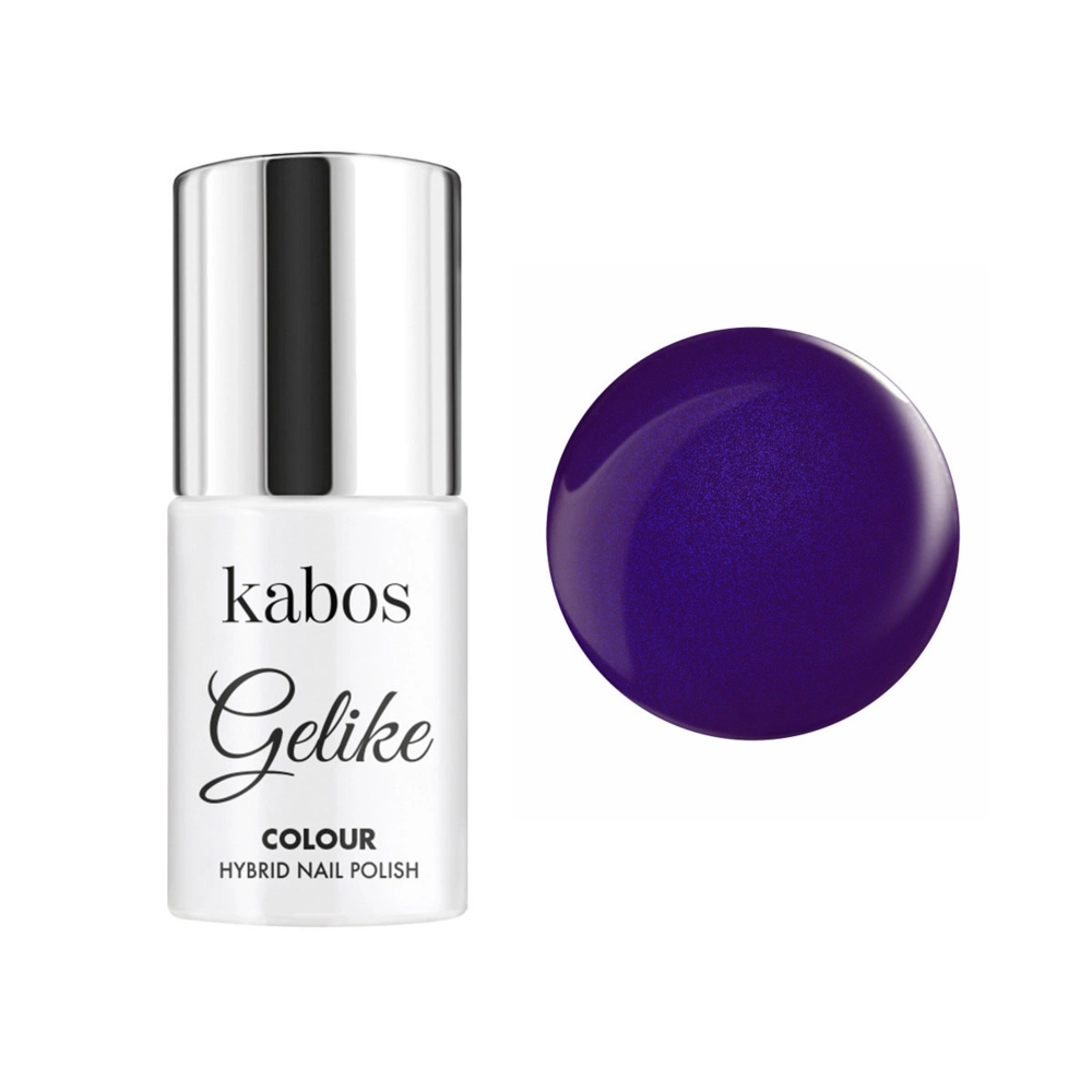 Lakier hybrydowy Kabos Gelike colour Ultra Violet, 5 ml